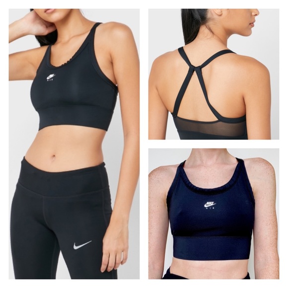 Nike Tops - Nike Air Dri Fit Sports Bra Black S